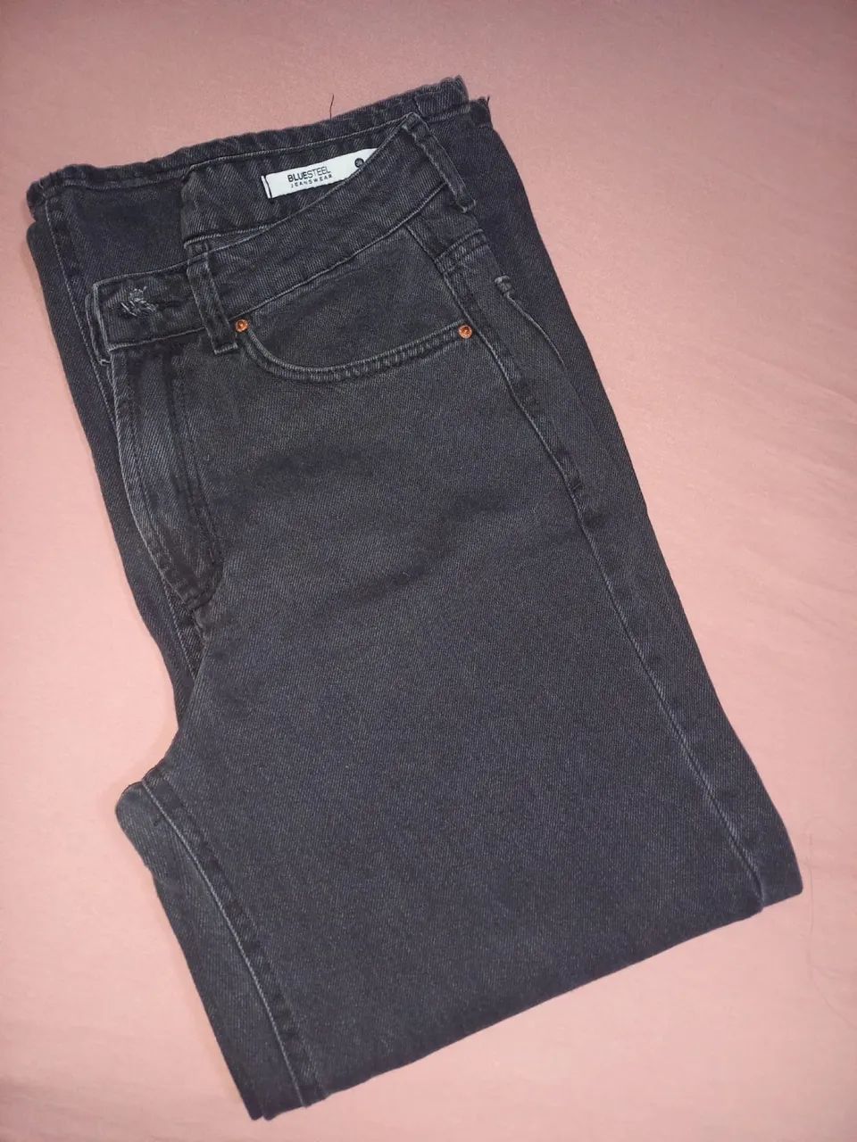 Calça jeans preta