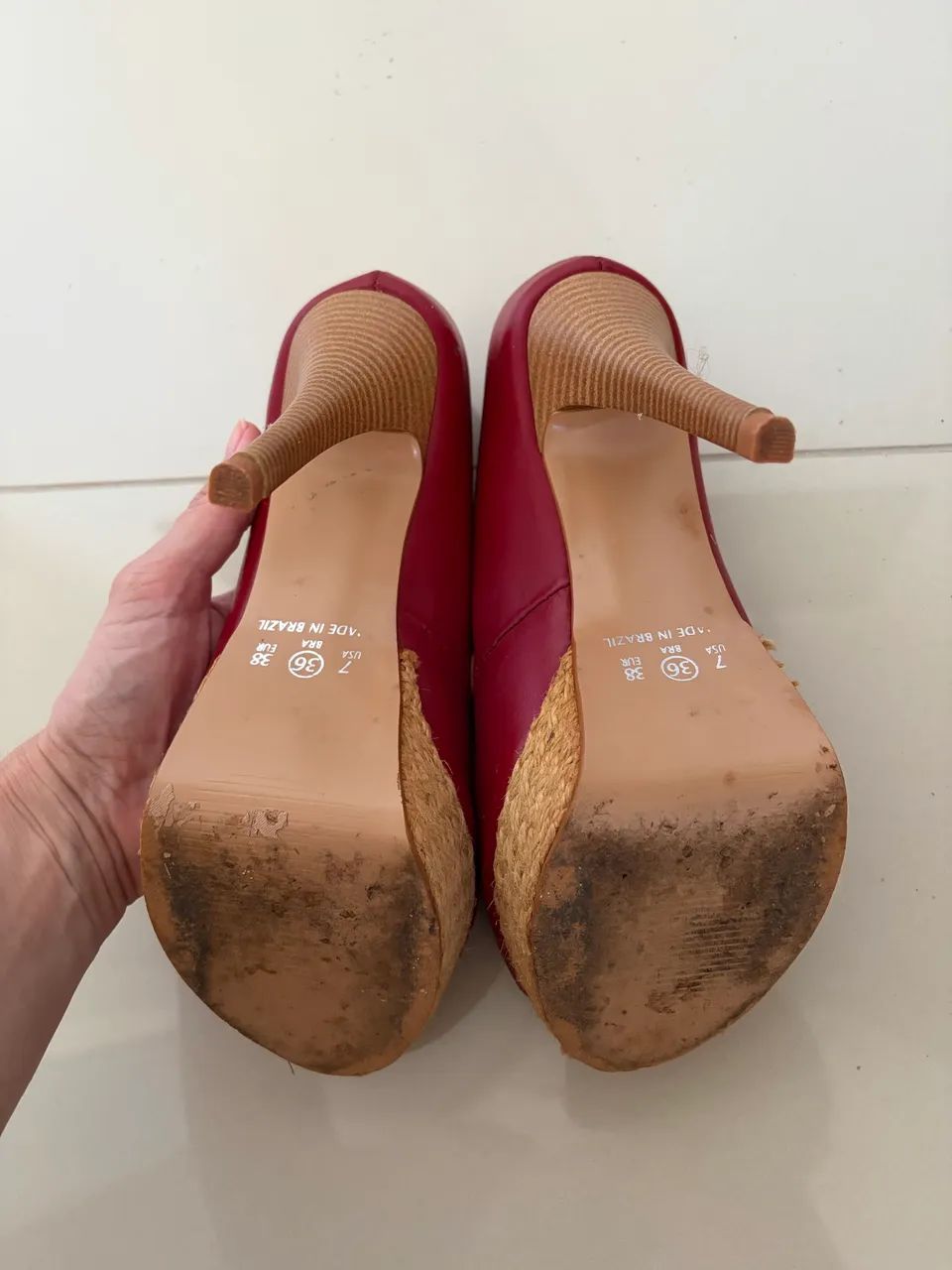 Sandália alta 36 - Foto 5
