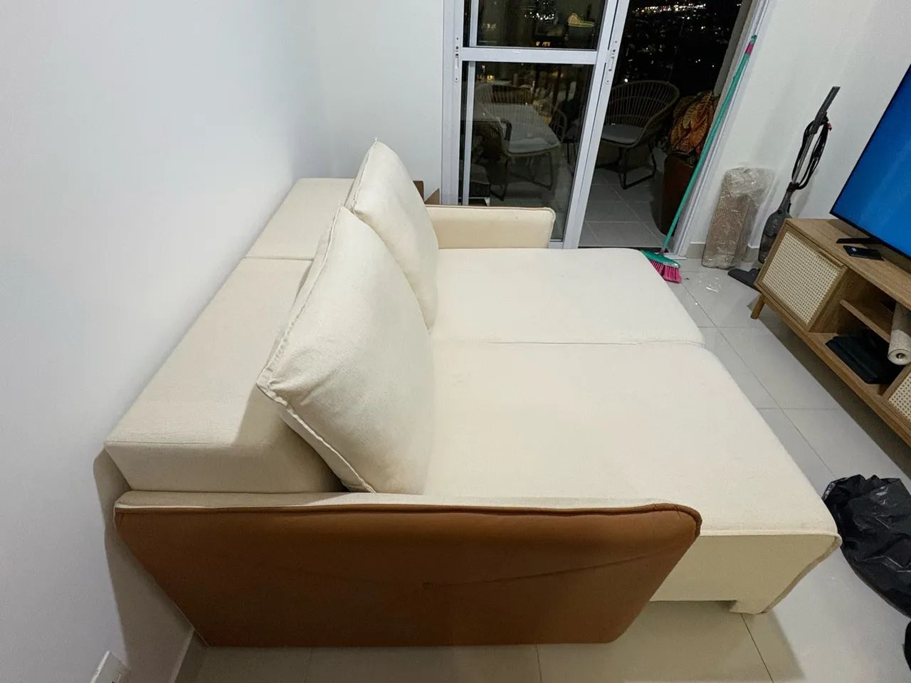 Sofá Mobly dois lugares 1,60m - Foto 4