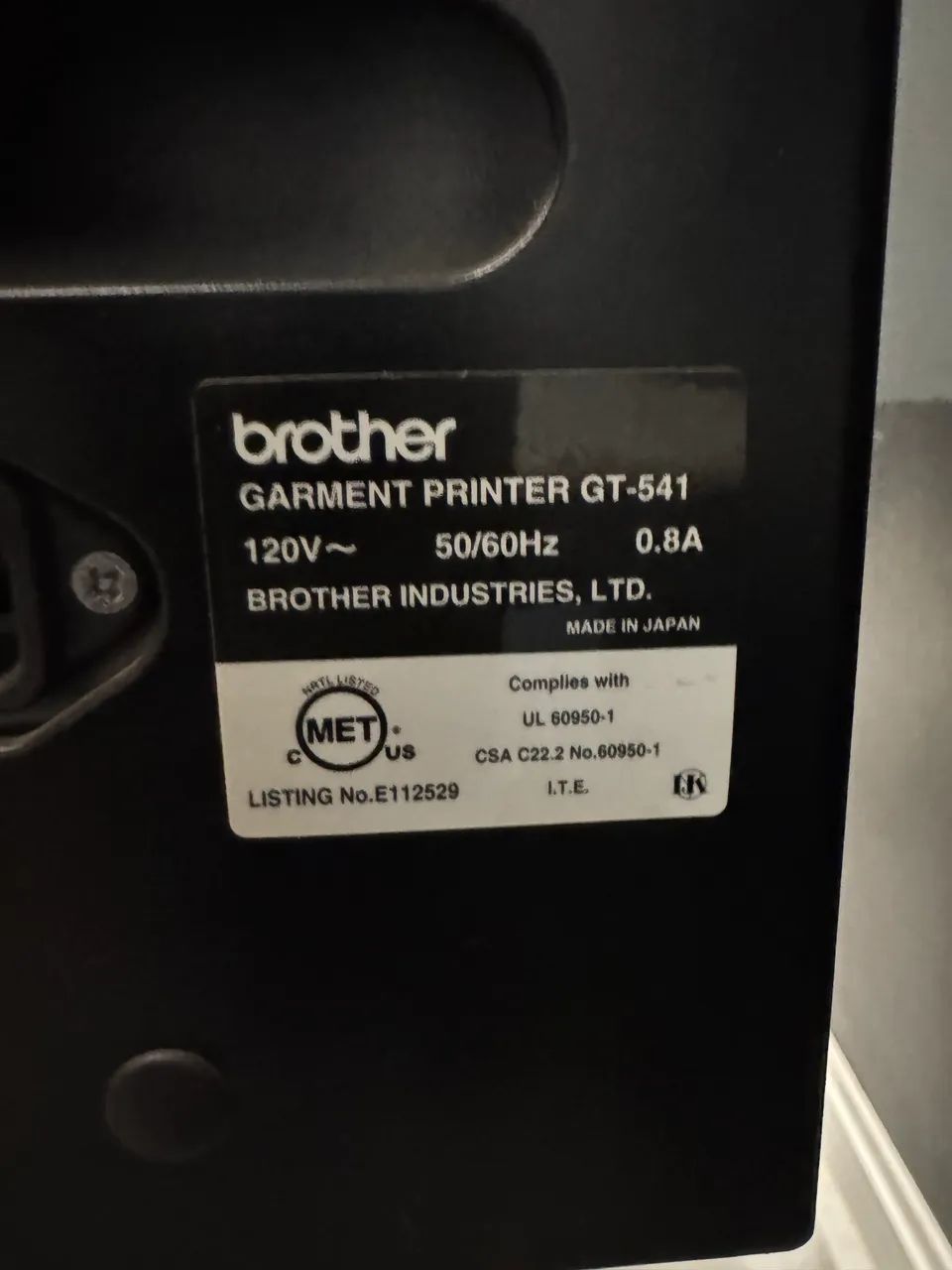 Impressora de tecido brother GT 541 - Foto 2