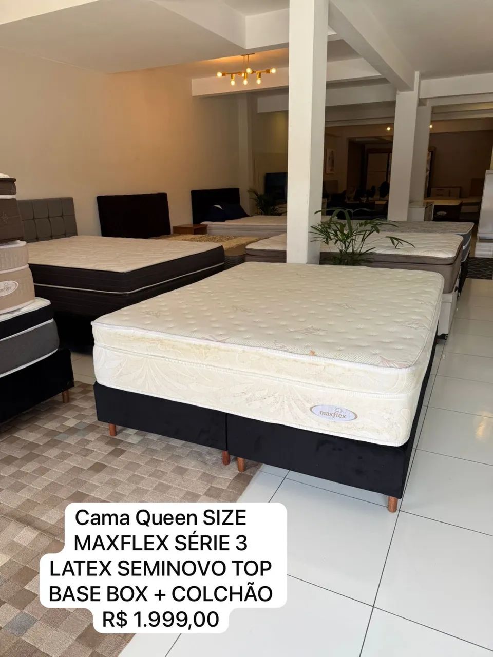 Maxflex - cama box queen Size Luxo