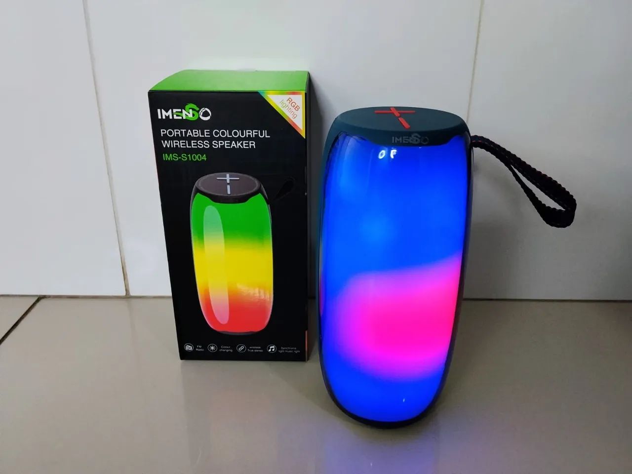Caixa de Som Bluetooth Portátil À Prova D'agua