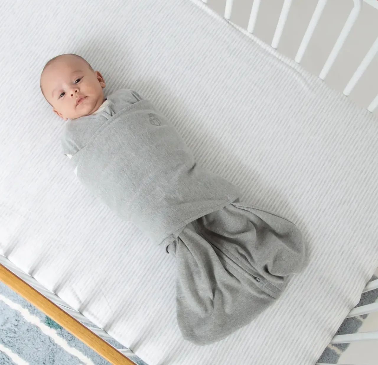 Saco de dormir (Swaddle) - Casulo de anjo - Cinza