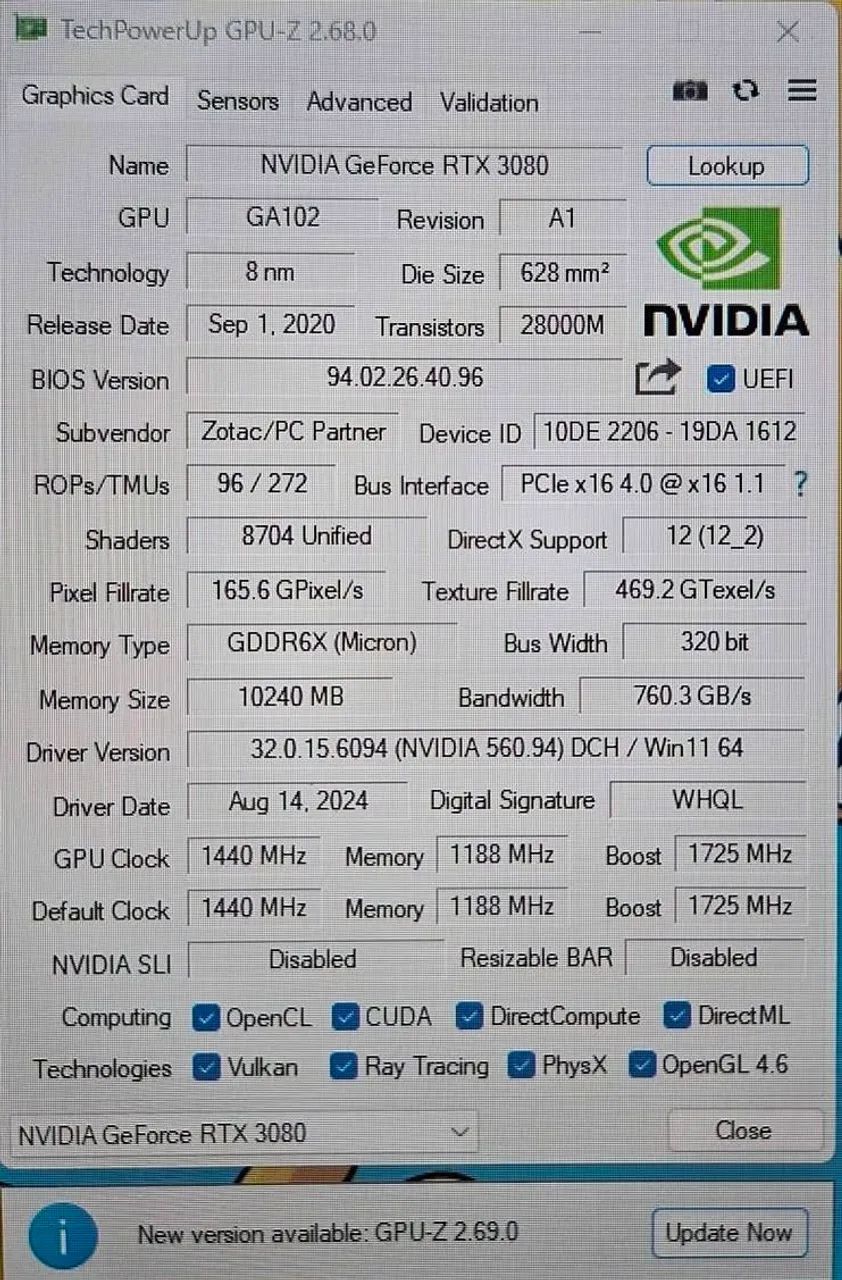 Placa de video RTX 3080 10gb  - Foto 3