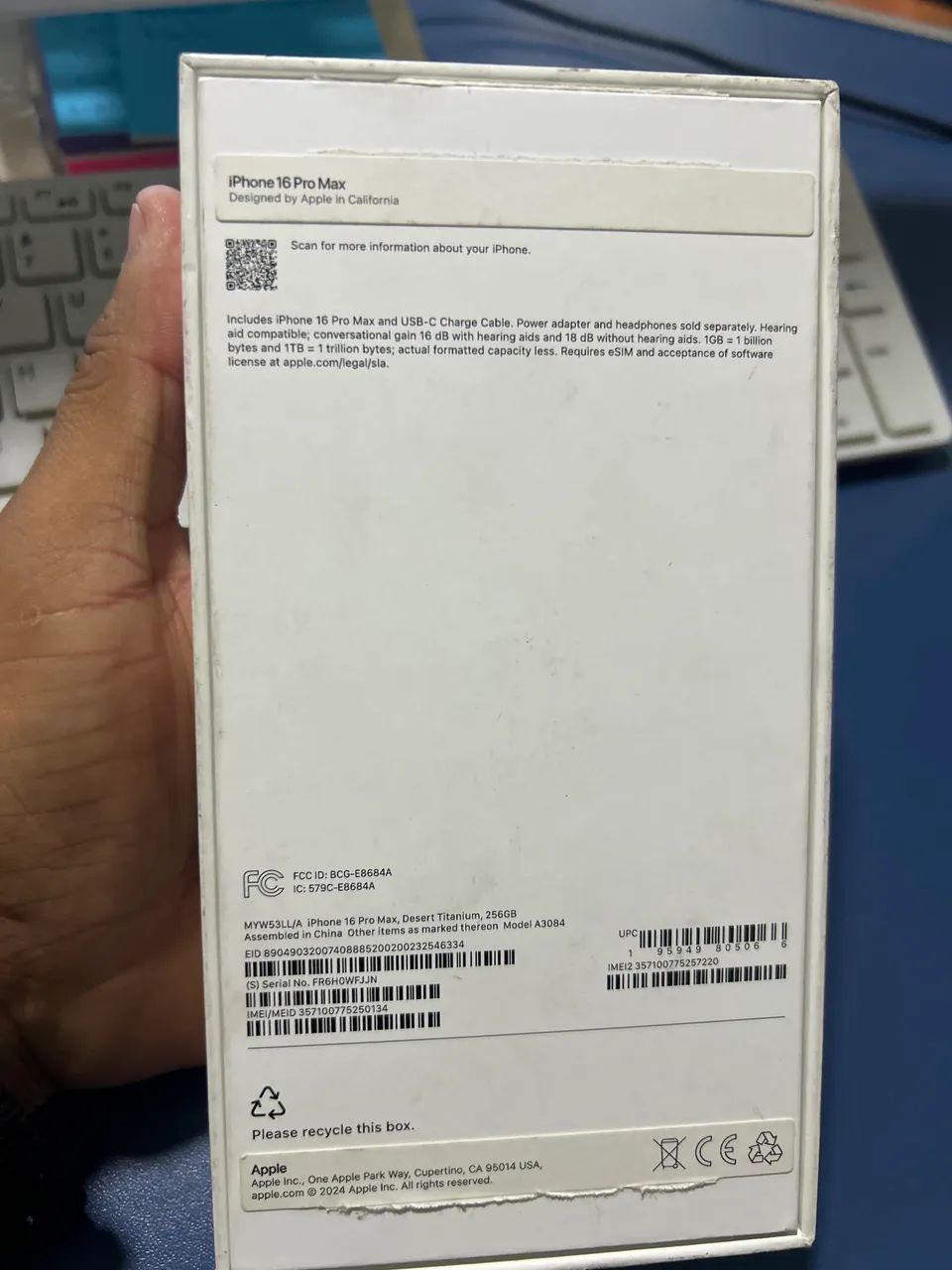 iPhone 16 pro Max zero bala  - Foto 4