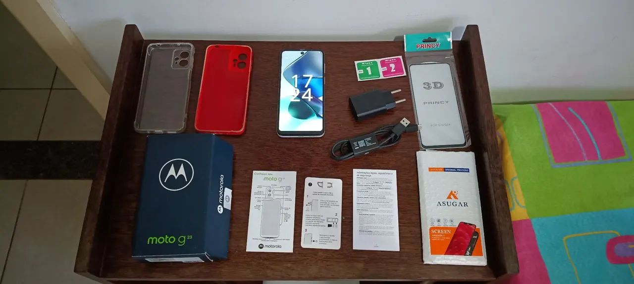 moto g23 128GB branco - Foto 4