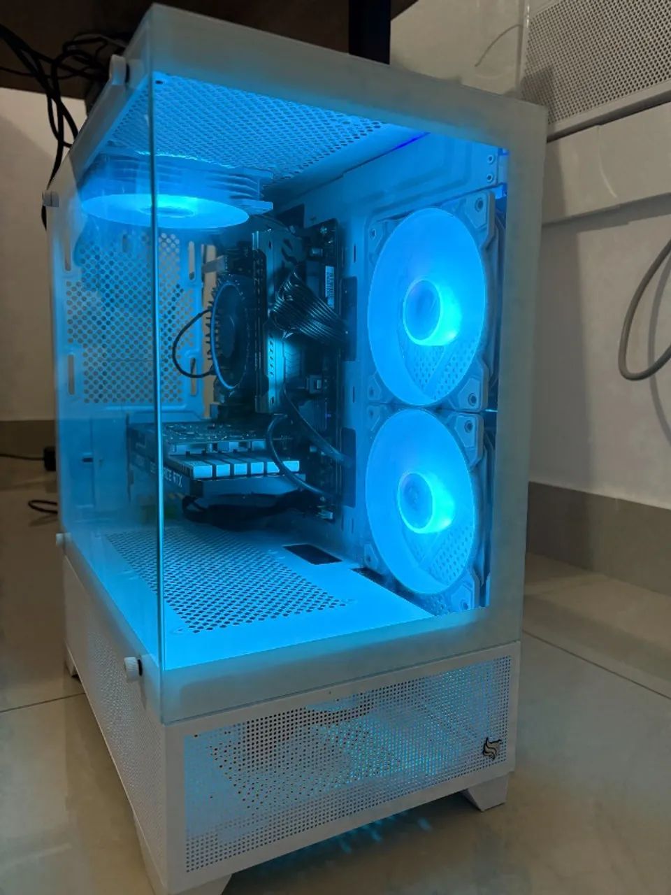 Pc Gamer i5-12400F 32GB, Placa RTX3050, 1.35TB SSD e fonte modular - Foto 3