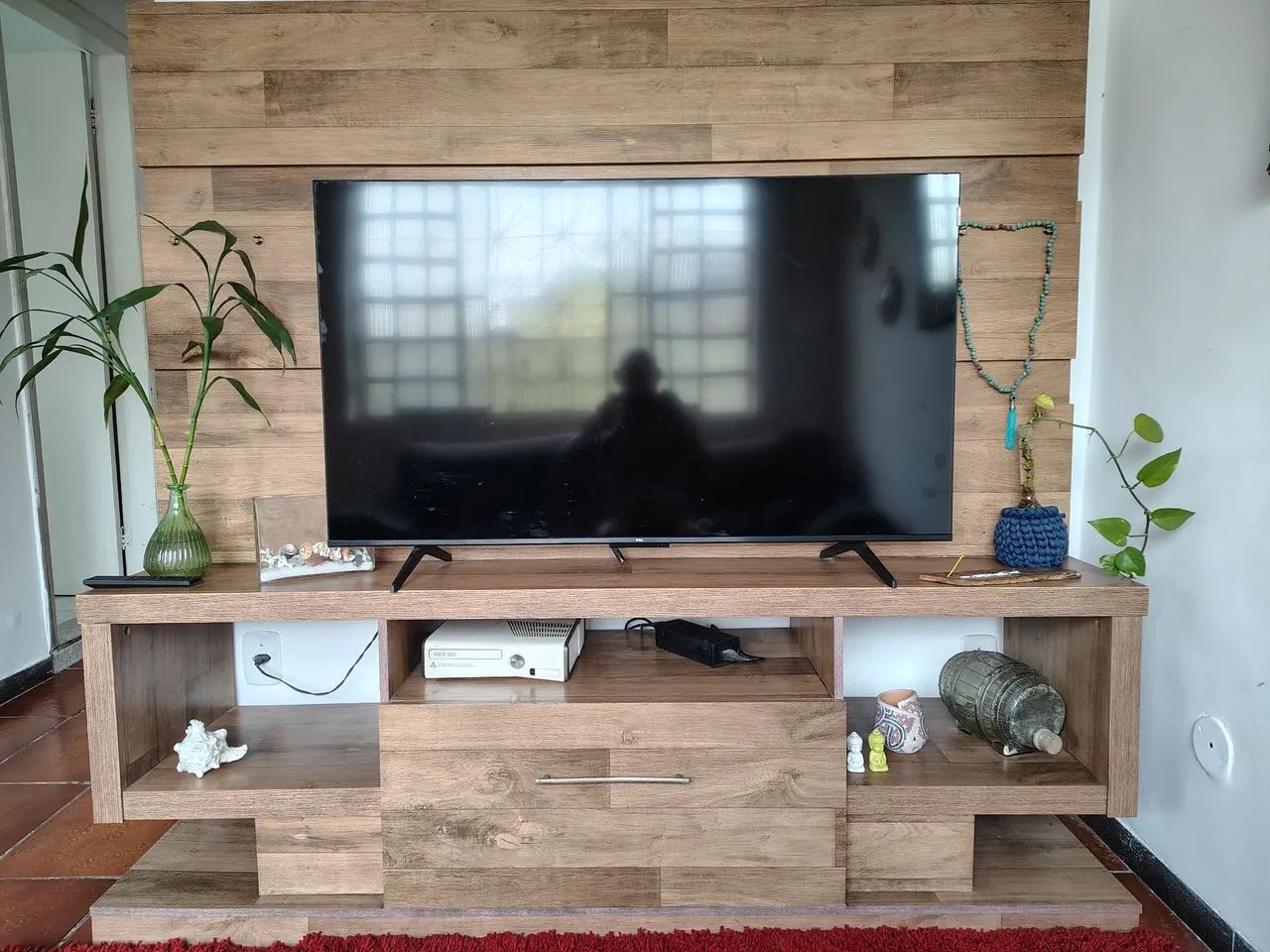 Rack de sala com painel 