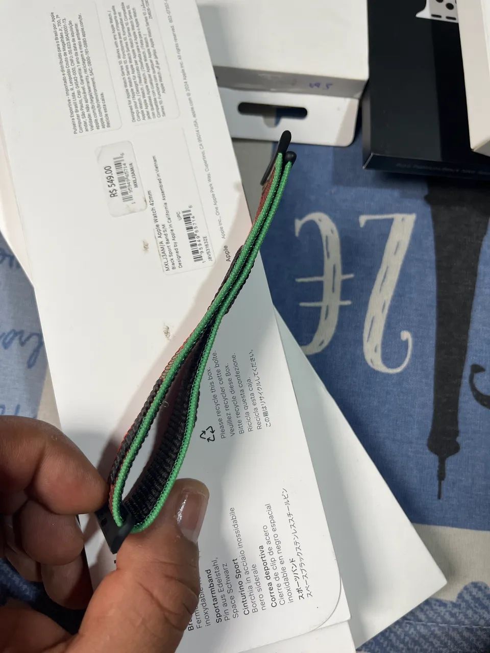 Pulseira Apple Watch 45 mm nova sem uso original - Foto 3