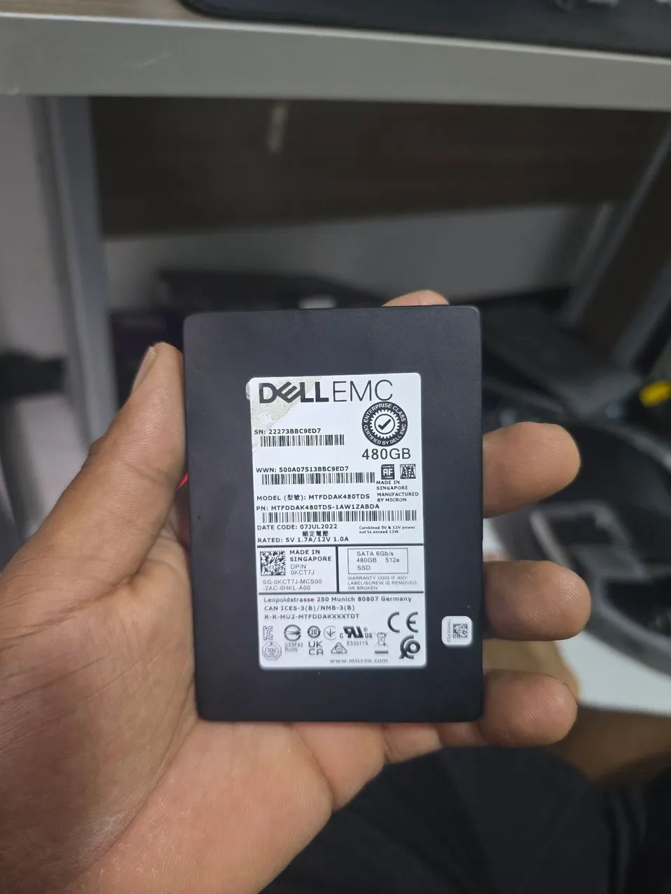Ssd 480 dell