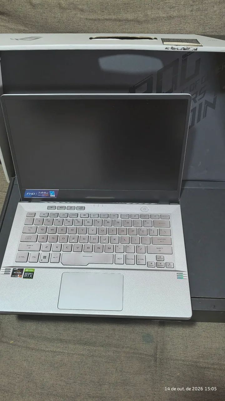 Asus Rog Zephyrus G14 rtx3060 40gb ram - Foto 3