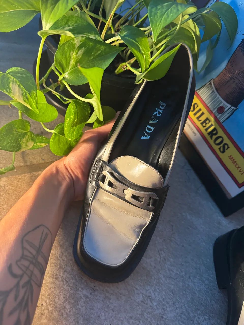 Mocassin Prada raro 40