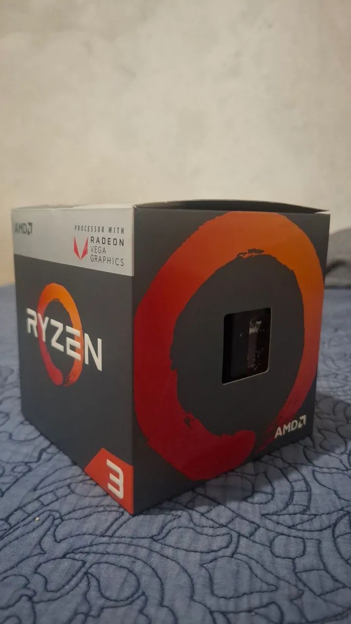 Processador Cpu AMD Ryzen 3 2200G Acompanha Coolerbox AMD Wraith Stealth e Caixa - Foto 2