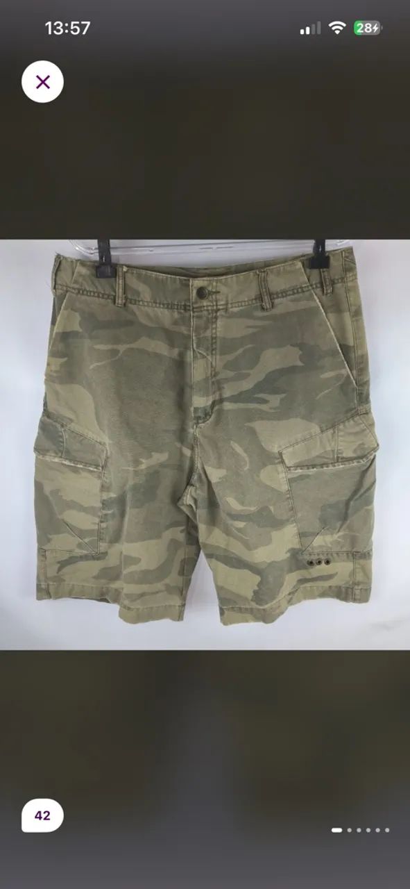 Bermuda camuflada osklen 