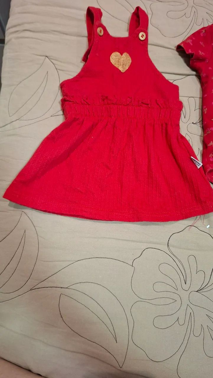 Vestido e body Malvee bebê  - Foto 2