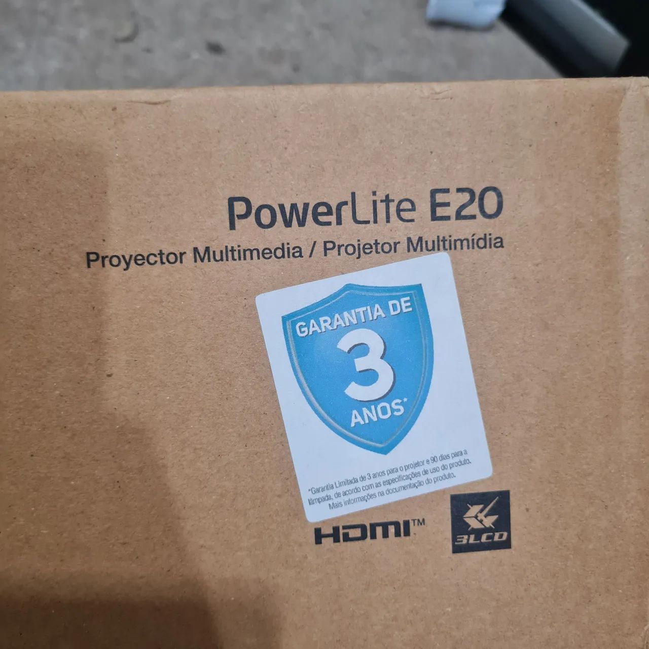 PROJETOR POWER LITE E20 DATASHOW 3600 LUMENS - Foto 3