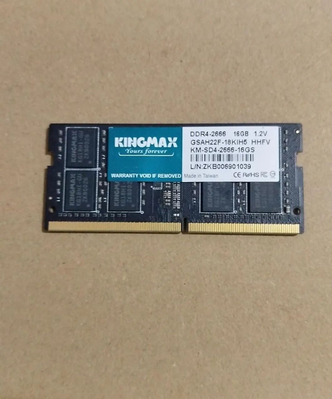 Memória Notebook DDR4 16GB