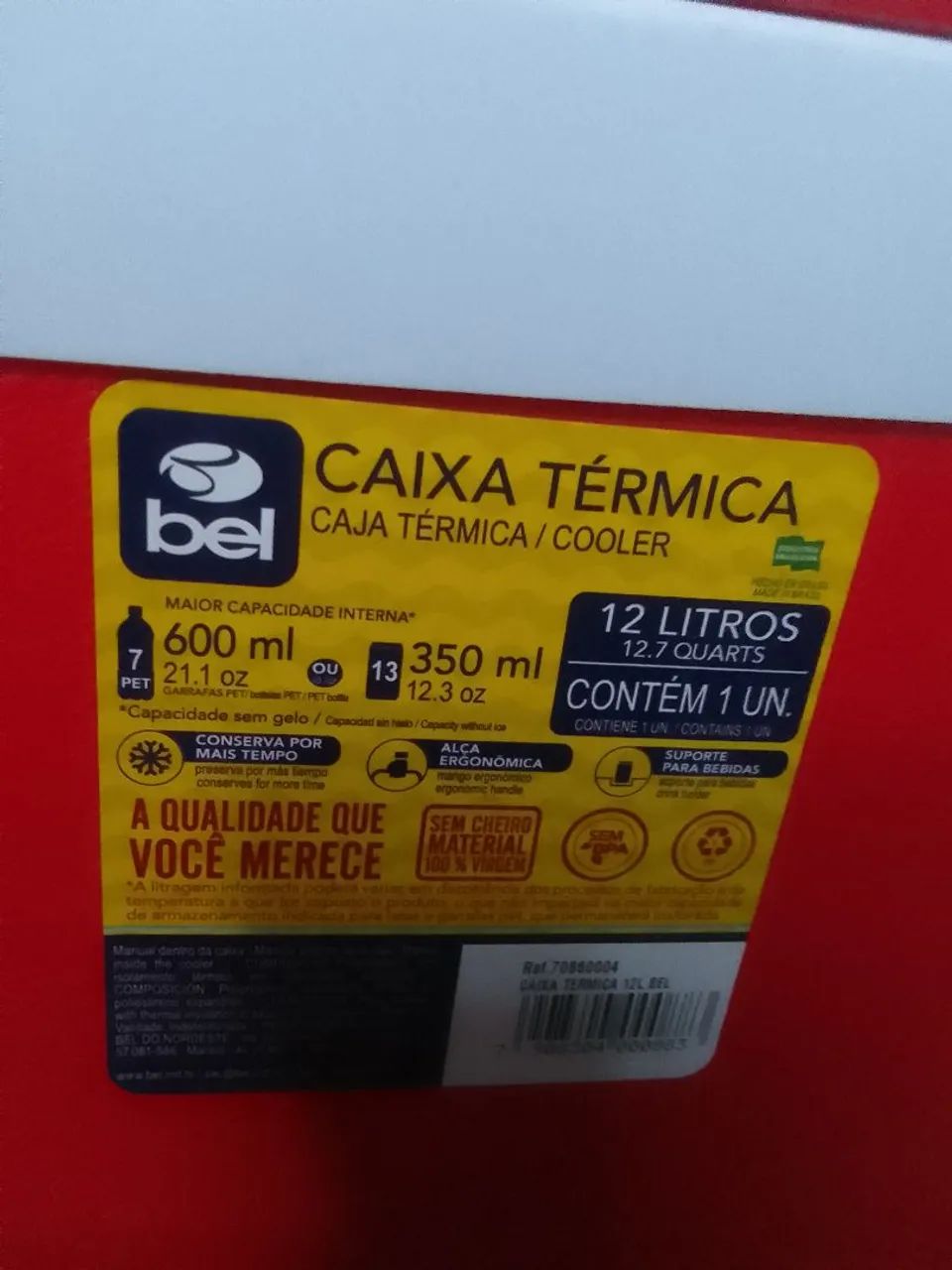 Caixa Térmica 12 Litros ( NOVA ) - Foto 2