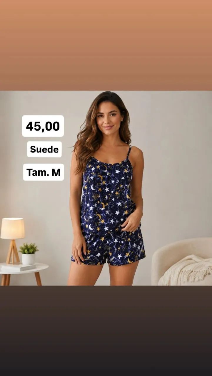 Pijama Lua e Estrela