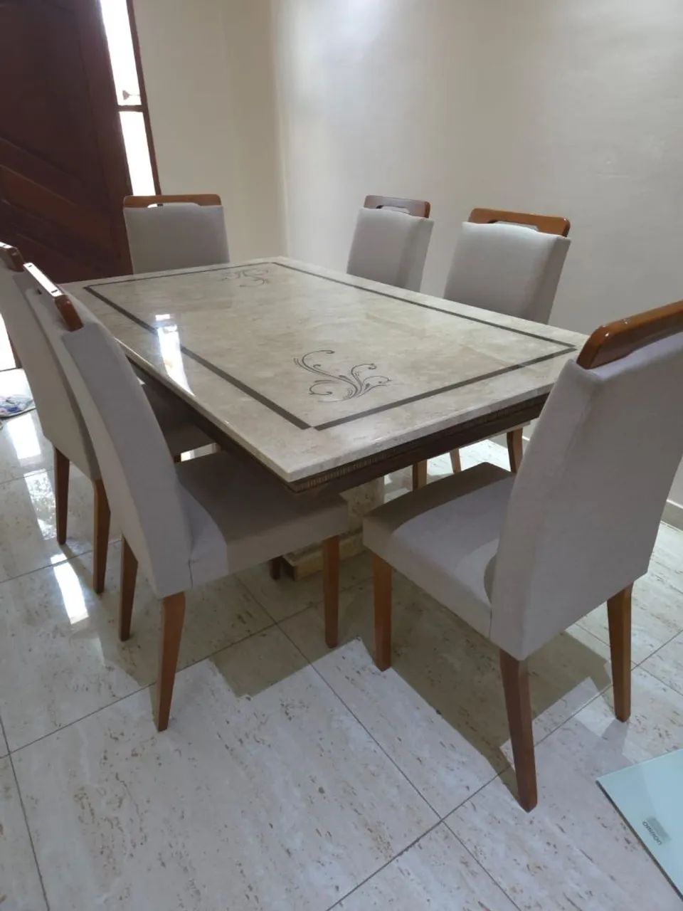Mesa de Jantar Travertino Romano  - Foto 4