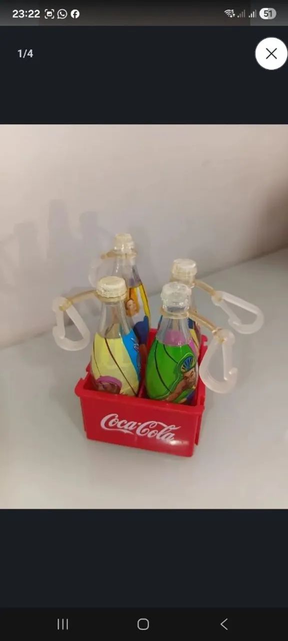 Lote de Mini Garrafinhas da Coca Cola - Foto 2