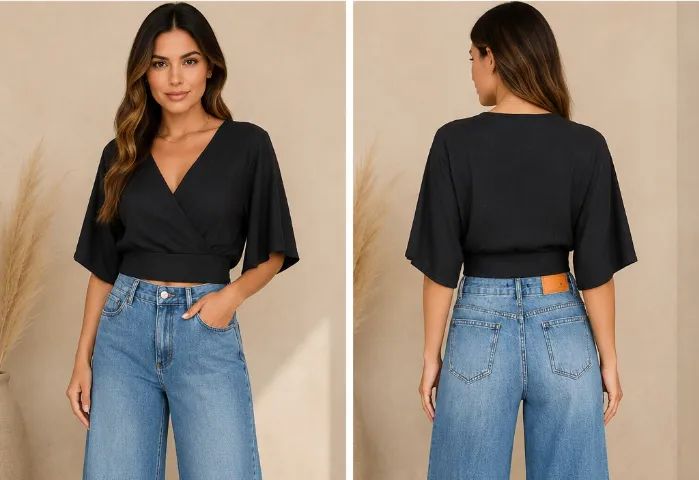Blusa DZARM Preta, Tamanho P