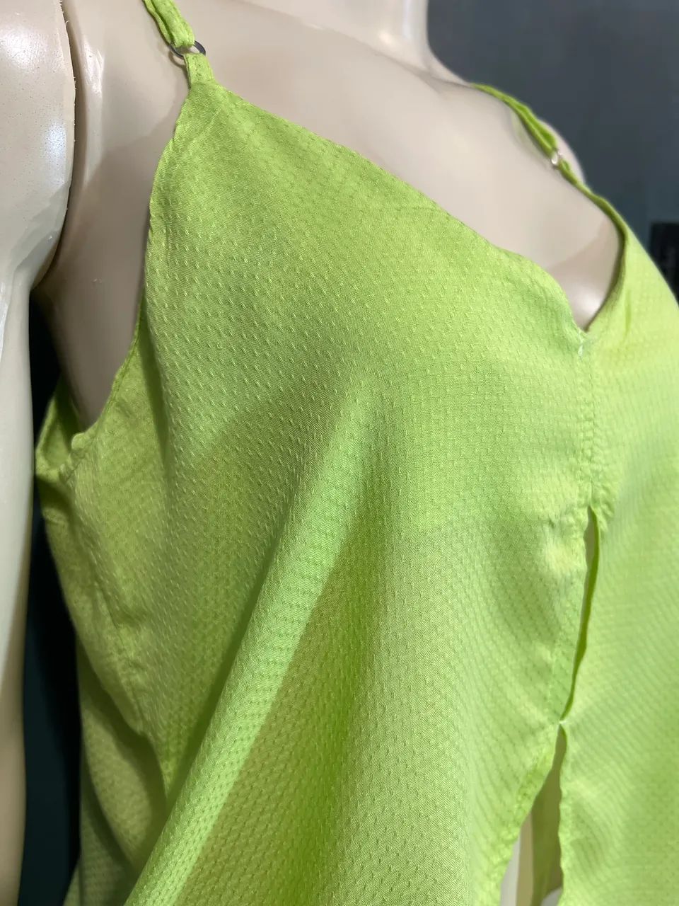 Blusa verde tamanho 16 - Foto 3