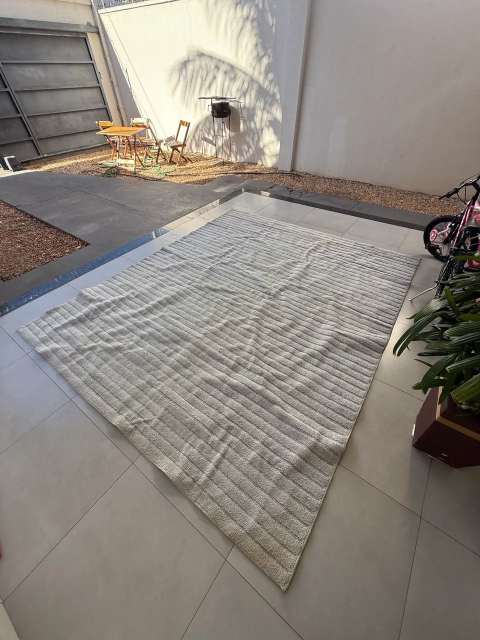 Tapete 3x3m cinza  - Foto 2