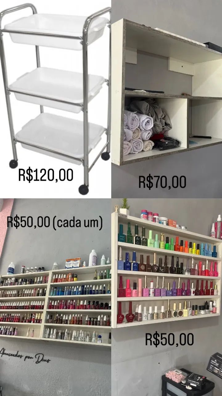 Móveis para salão 