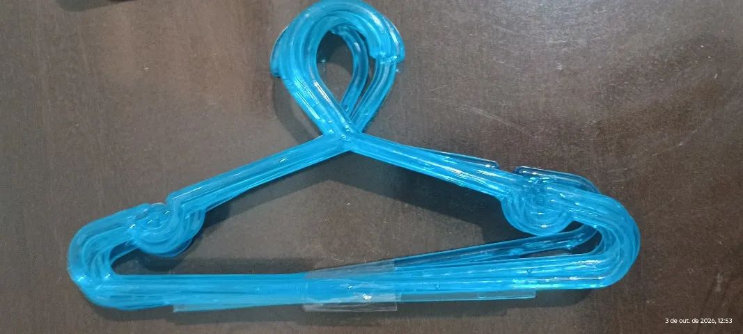 5 cabides infantis de plástico - Foto 2