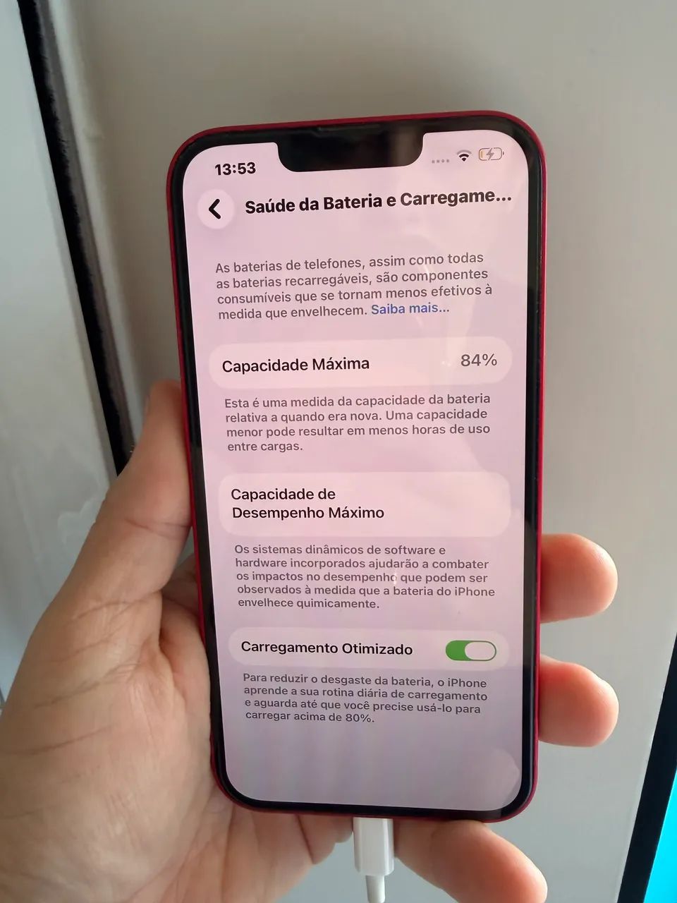 iPhone 14 128gb vermelho - Foto 2