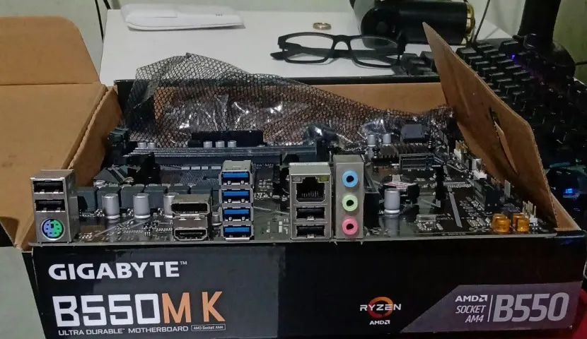 Placa mãe b550m K am4 - Foto 3