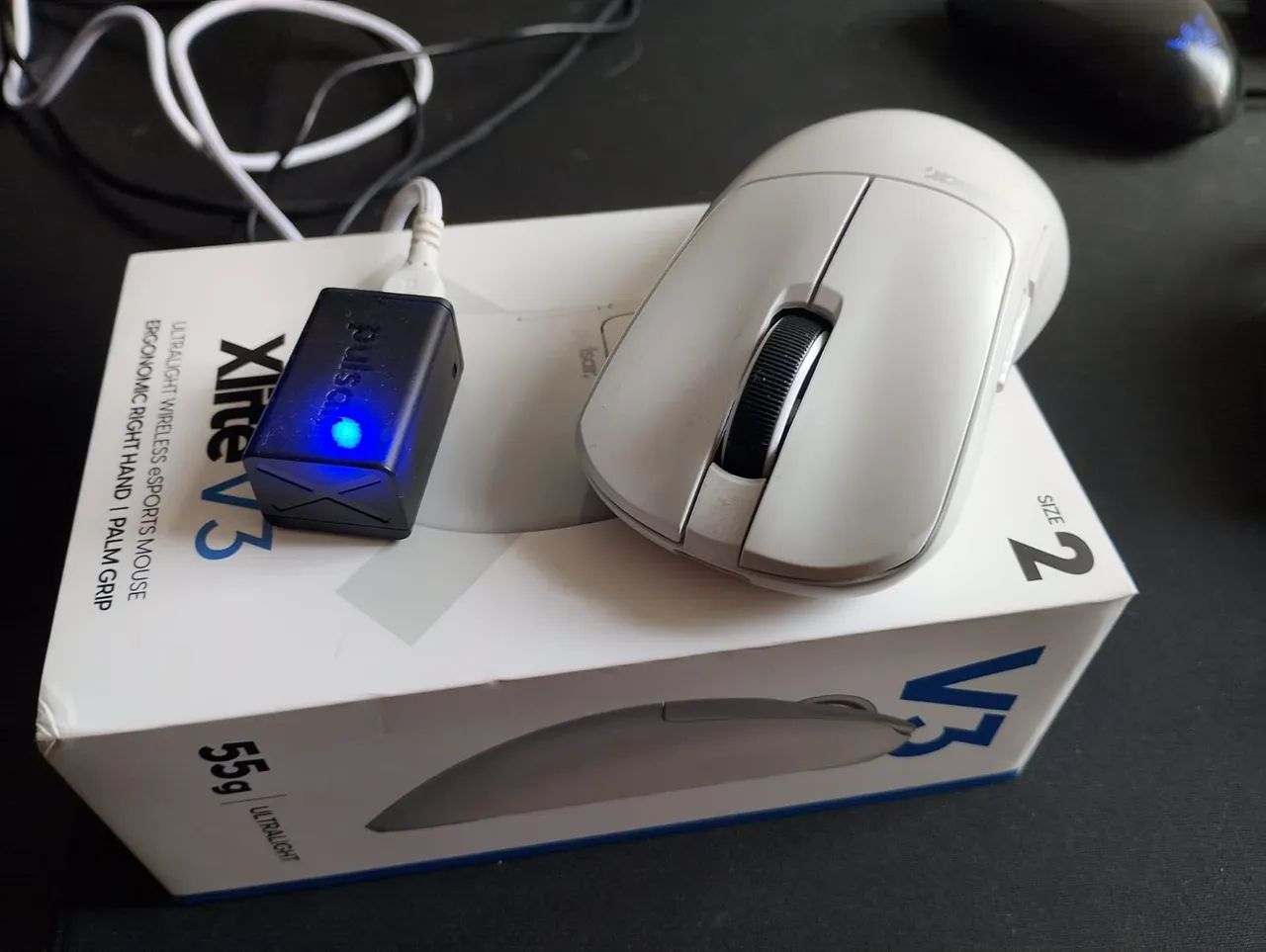 MOUSE PULSAR XLITE V3 + DOUNGLE 4K 
