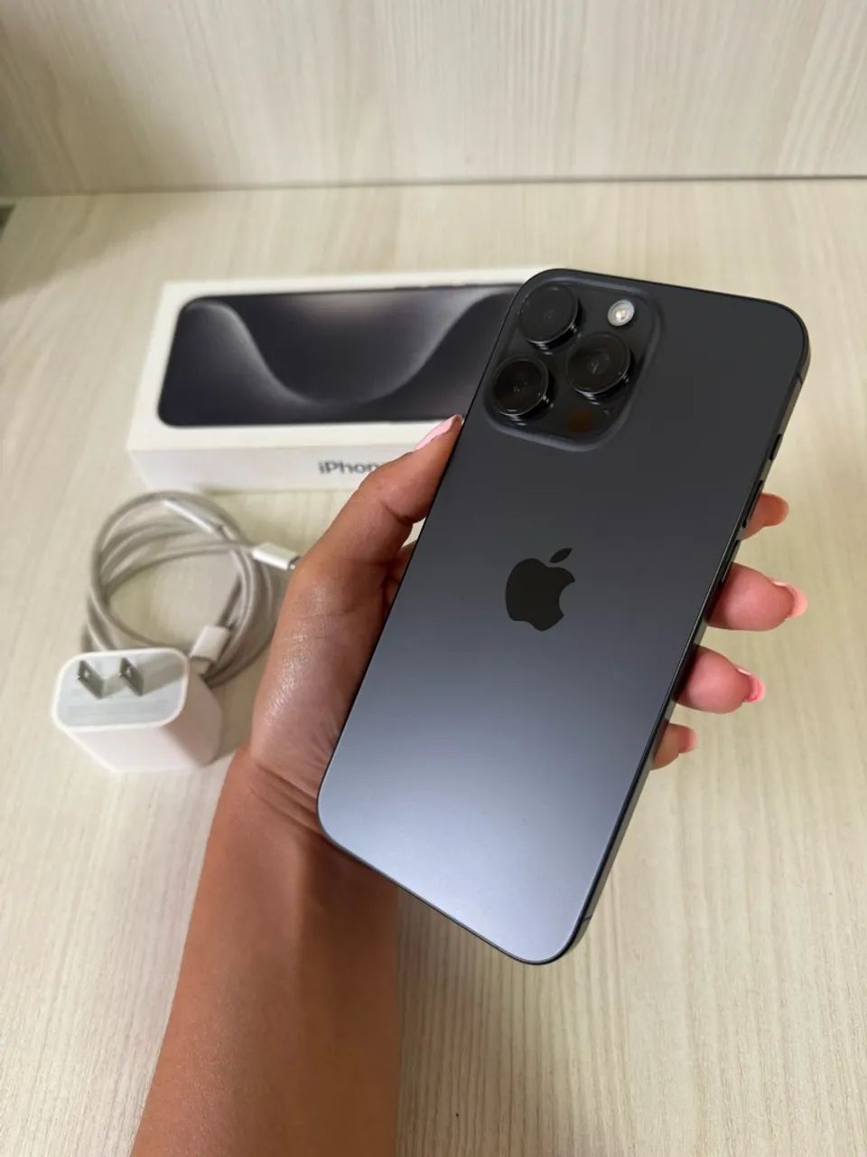 iPhone 15 Pro Max 256GB preto