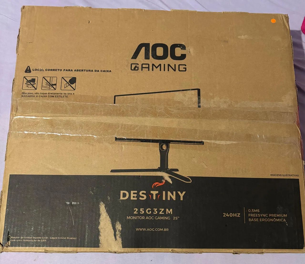Monitor AOC DESTINY 25" 240HZ 0.5ms - Foto 3