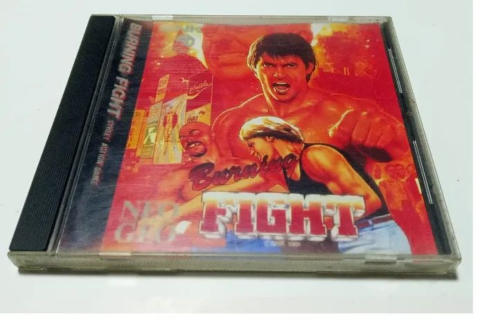 BURNING FIGHT CD ORIGINAL NEO GEO CD - Foto 3