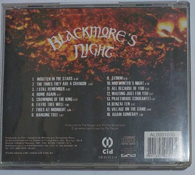 CD Blackmore's Night - Fires At Midnight - - Foto 4
