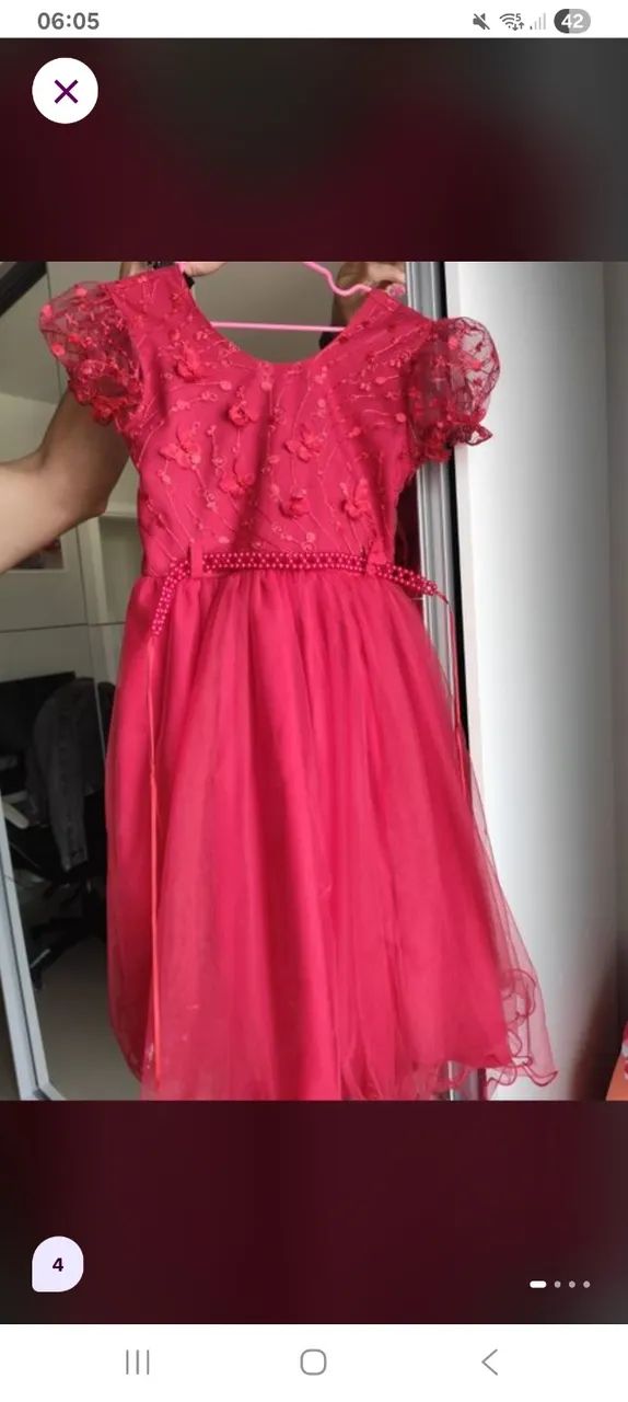 Vestido infantil 
