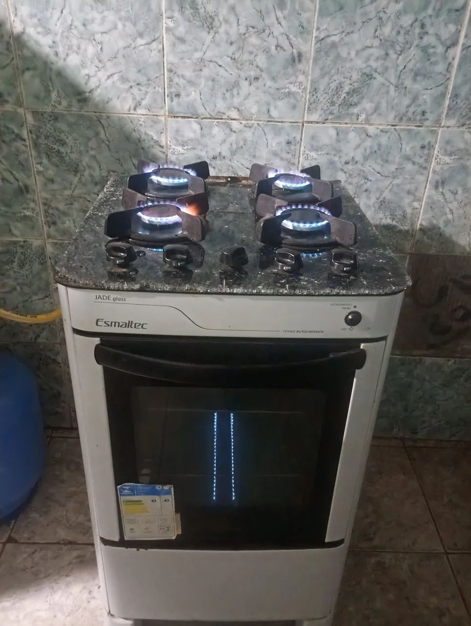 Fogão elétrico esmoltec de vidro  - Foto 4