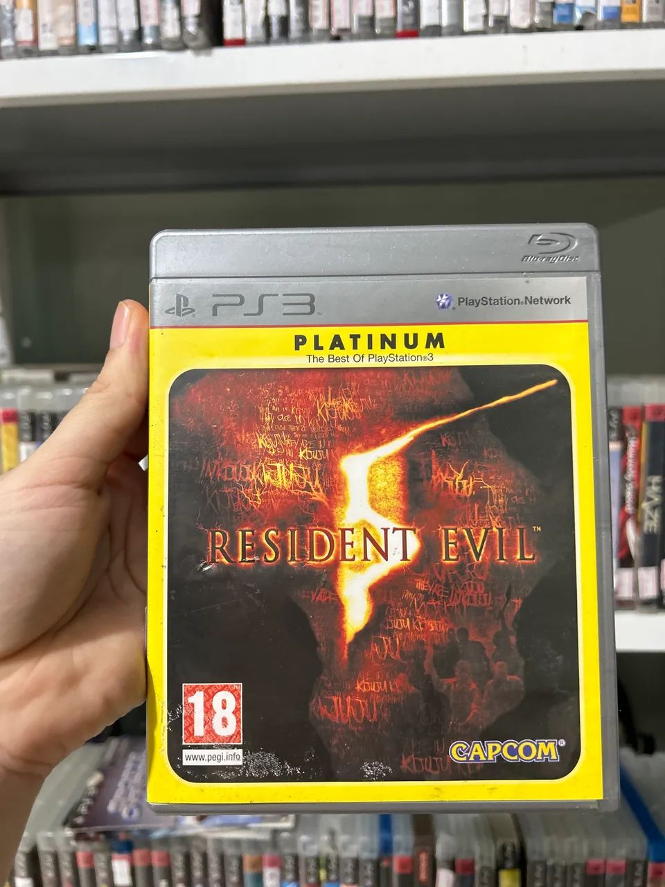 Resident Evil 5 PS3 platinum 