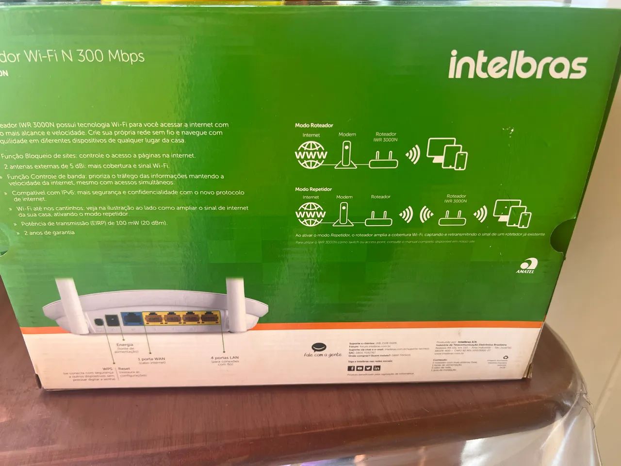 Protestor wi-fi N 300 Mbps Intelbras - Foto 2