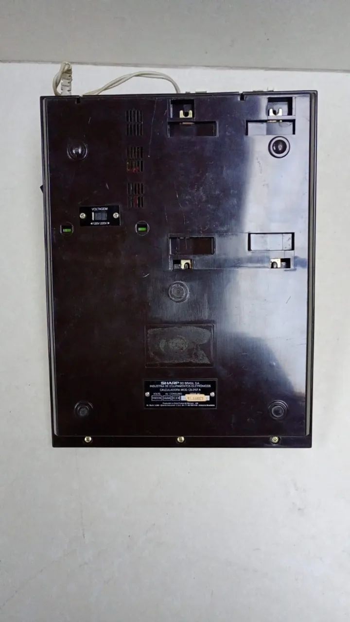 Calculadora de mesa vintage Sharp Compet CS-2157 Dv00234 - Foto 4