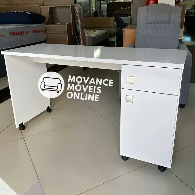 Escrivaninha Office Com Gaveta Nova