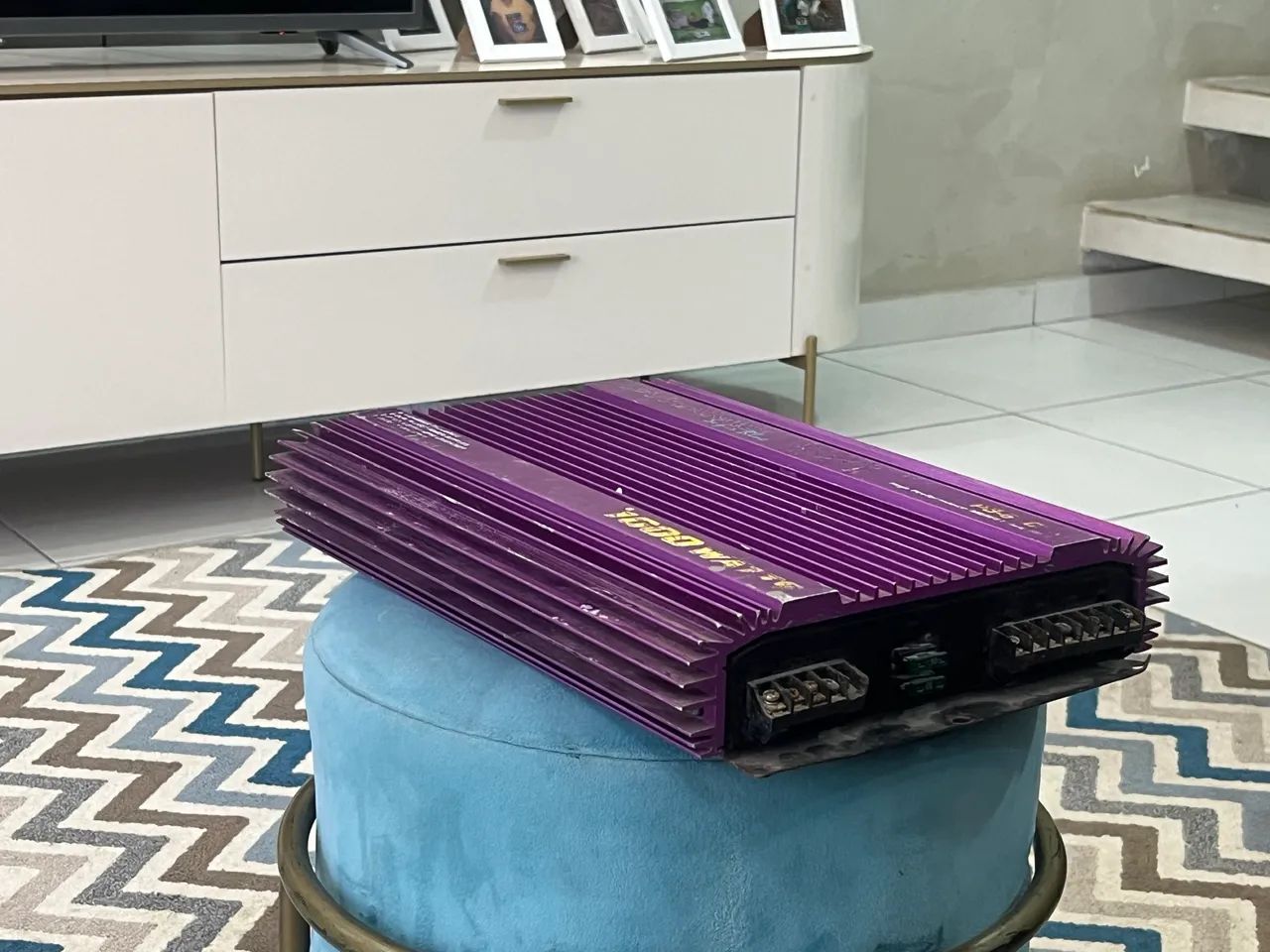 Módulo Amplificador Roadstar 1000W - Roxo - Foto 5