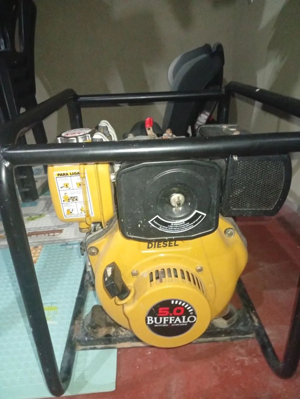 Motor bomba adisel 5cv.  - Foto 5