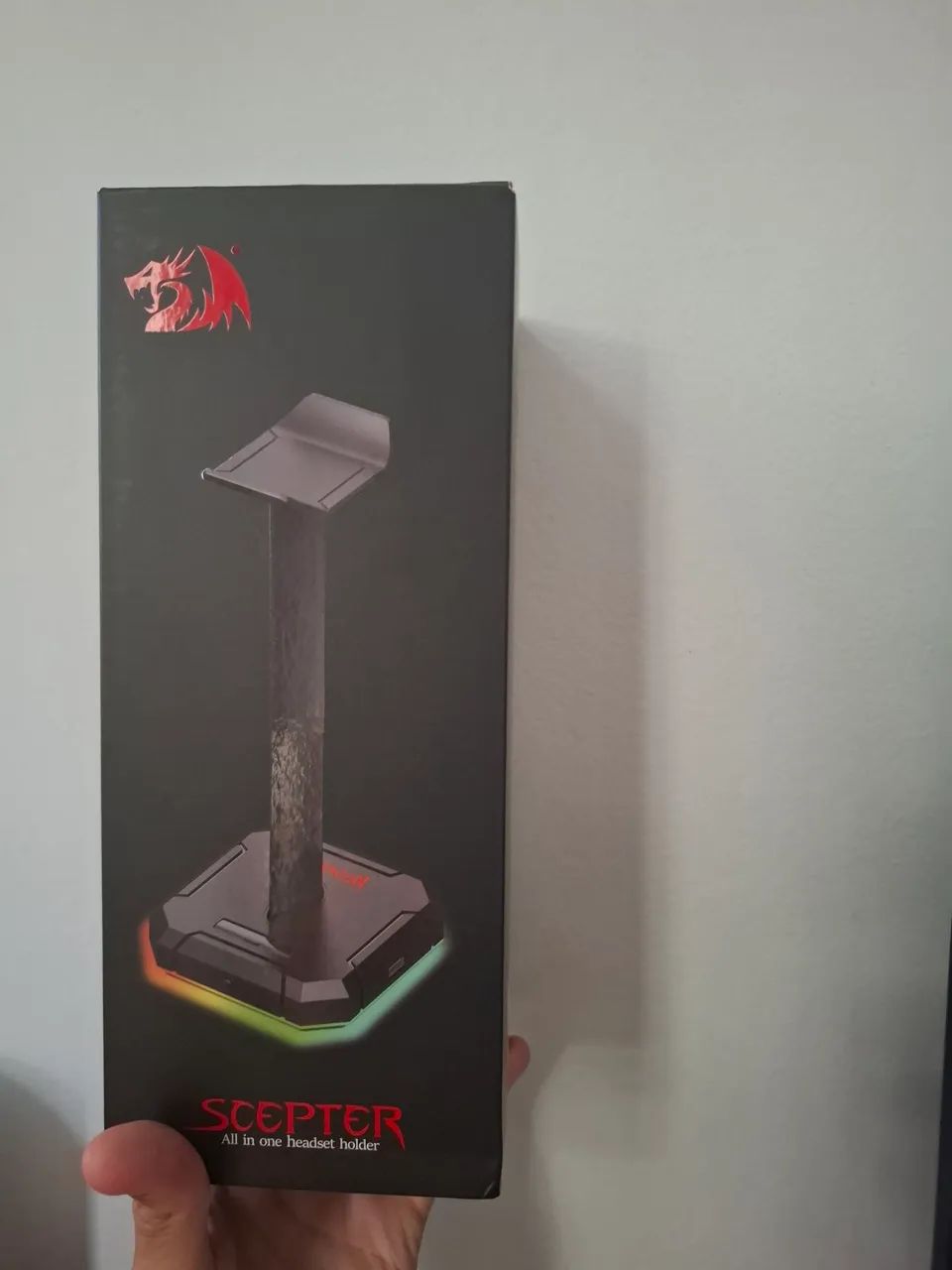 Apoio de Headset Redragon Scepter  - Foto 2