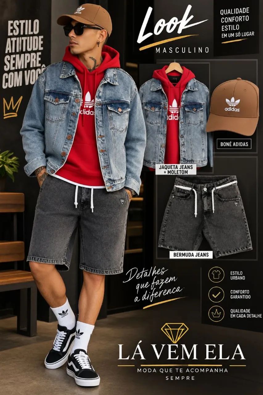 Look completo para diversas ocasiões 