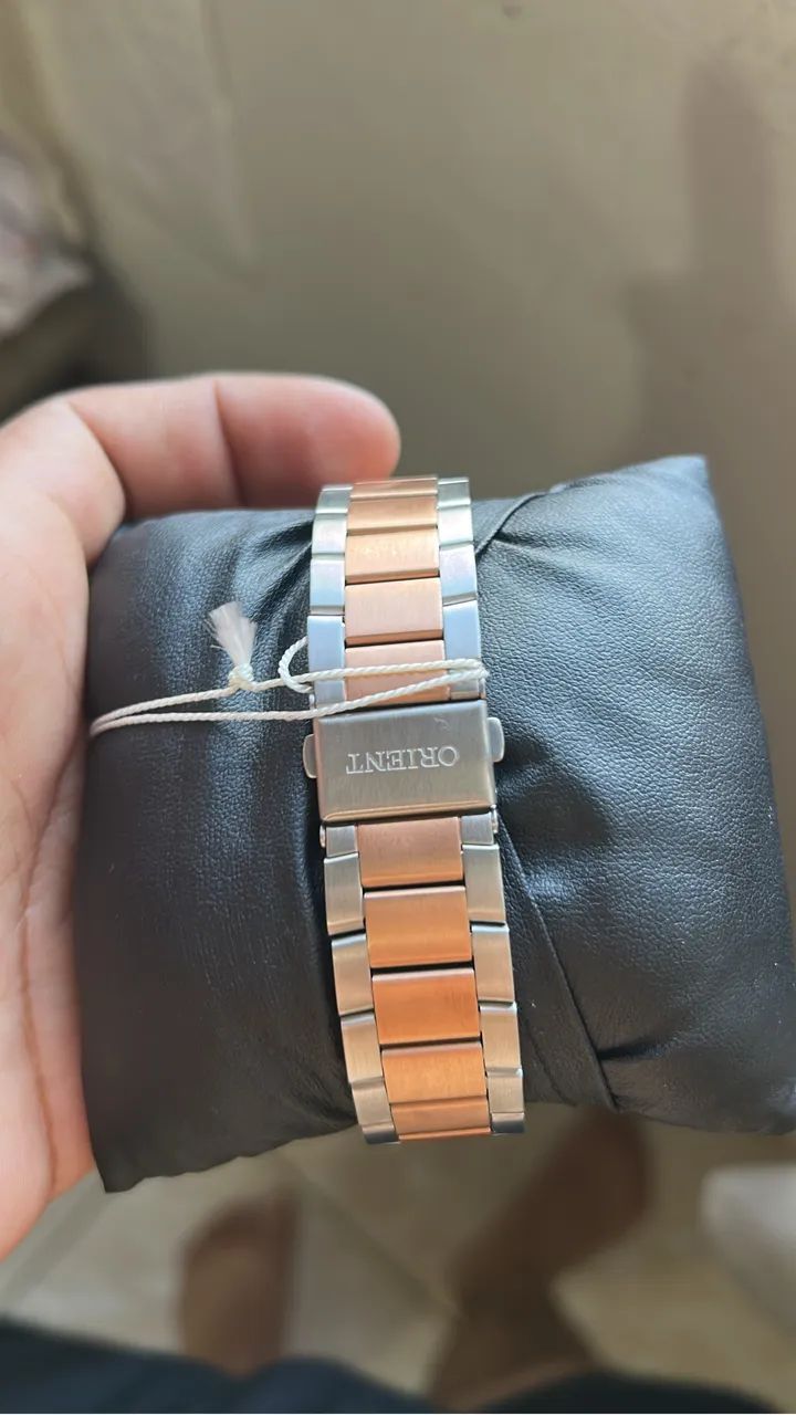 Relógio orient rose gold nunca usado - Foto 3