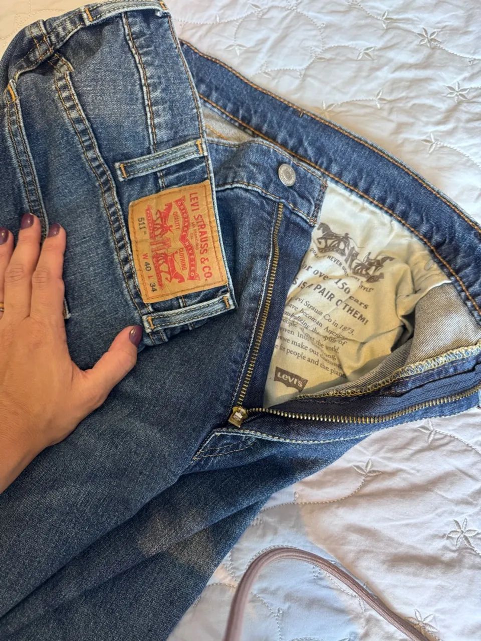 Calça jeans masculina Levi?s  - Foto 3