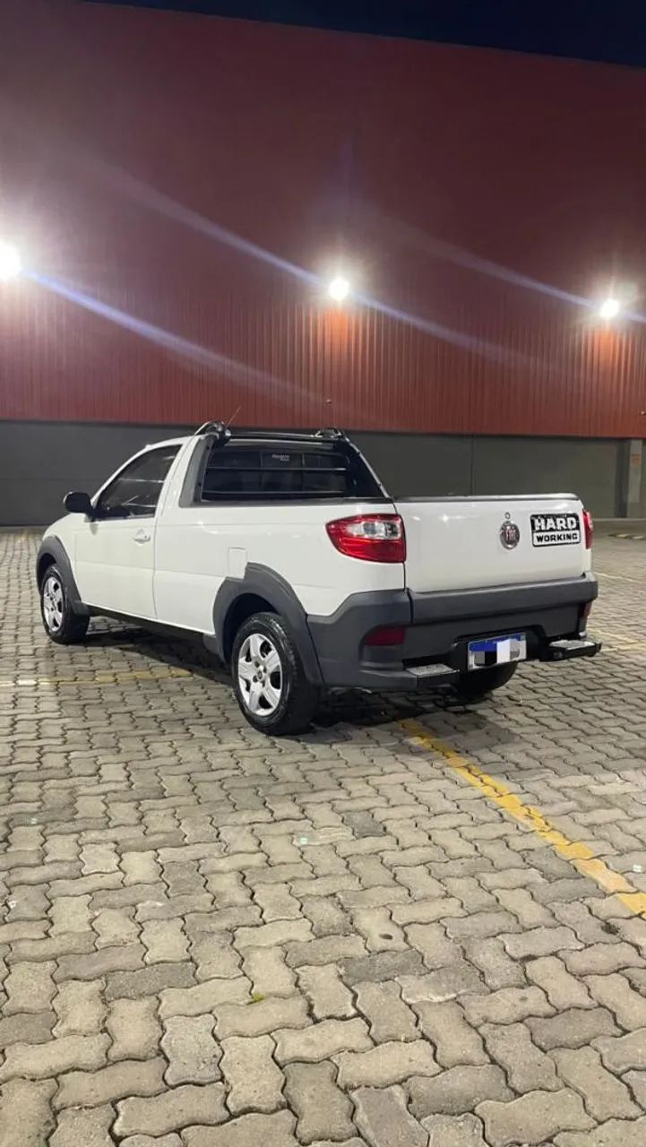 Fiat Strada Working Hard 1.4 Fire Flex 8V CS 2018 - Foto 4